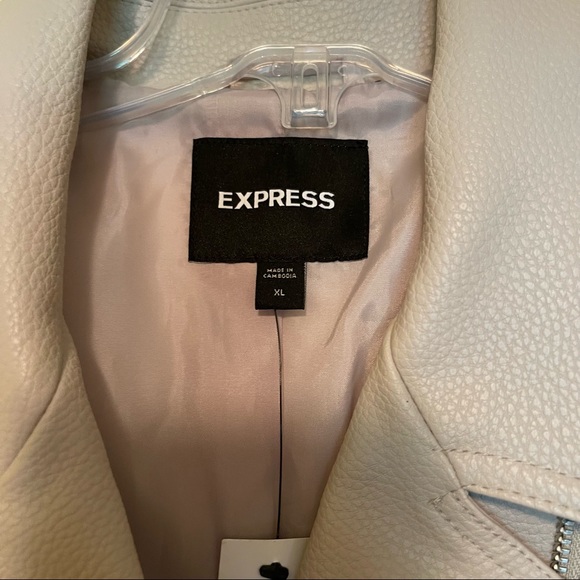 Express Moto Jacket Women’s XLarge - Picture 9 of 13